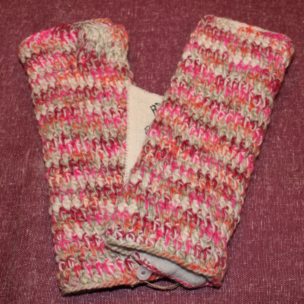 🔥 HM Nepali Sundance Merino Handwarmers - Pink